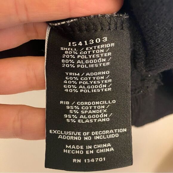 RealTree hunter antlers logo Camo Hoodie Sweatshirt black pullover mens adult XL - Picture 8 of 9